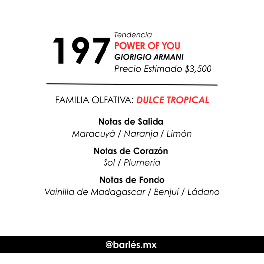 Elixir 197 Inspirado en Power of You