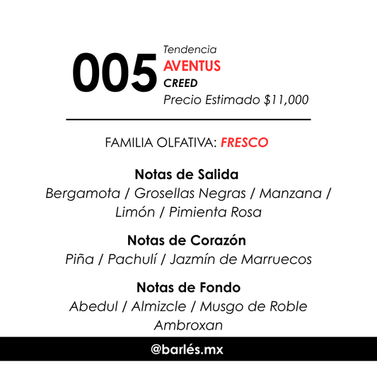Elixir 005 Inspirado en Aventus