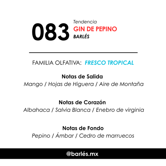 Elixir 083 Gin de Pepino