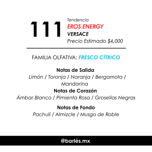Elixir 111 Inspirado en Eros Energy