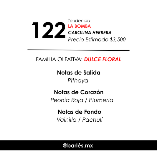 Elixir 122 Inspirado en La Bomba