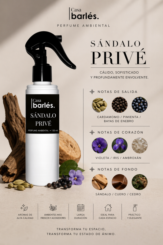 Ambiental Sándalo Privé Inspirado en Santal 33