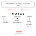 Elixir 029 Inspirado en Silver Mountain Water