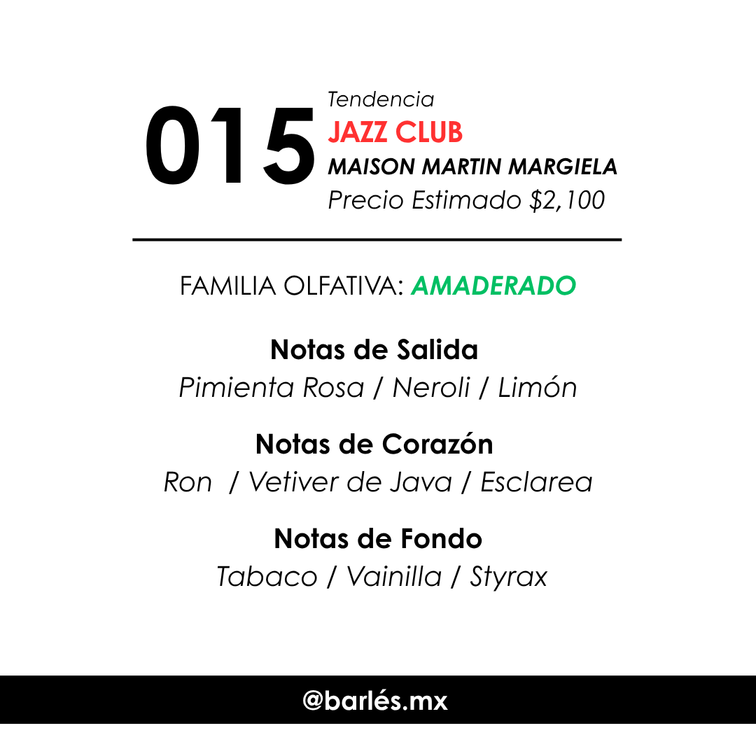 Elixir 015 Inspirado en Jazz Club