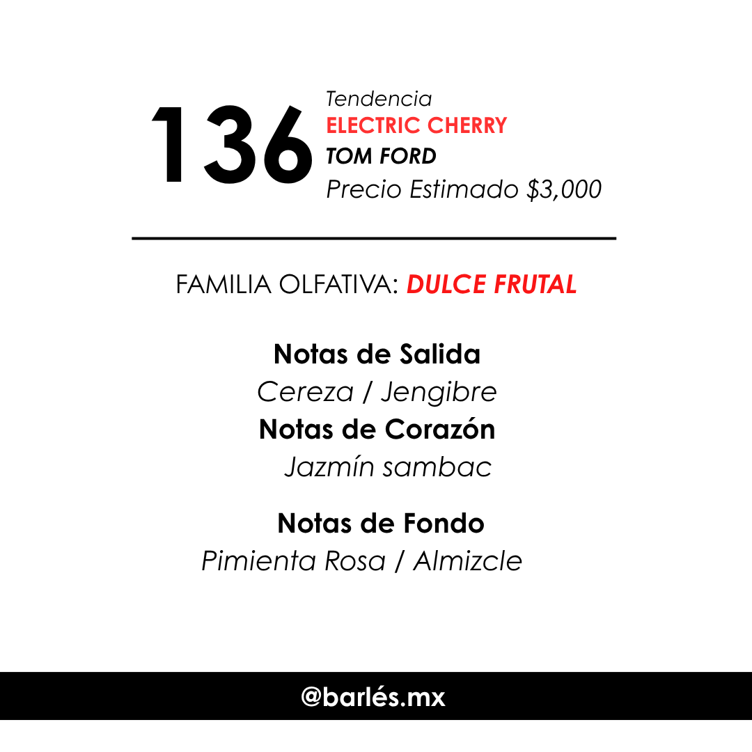 Elixir 136 Inspirado en Electric Cherry