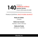 Elixir 140 Inspirado en Tubéreuse Astrale