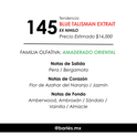 Elixir 145 Inspirado en Blue Talisman Extrait
