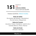 Elixir 151 Inspirado en 212 Mujer
