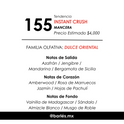 Elixir 155 Inspirado en Instant Crush