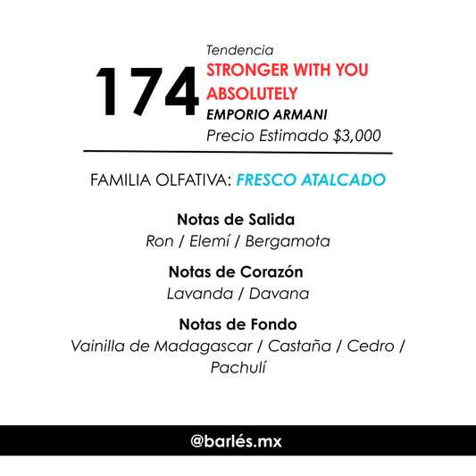 Elixir 174 Inspirado en Stronger With You Absolutely
