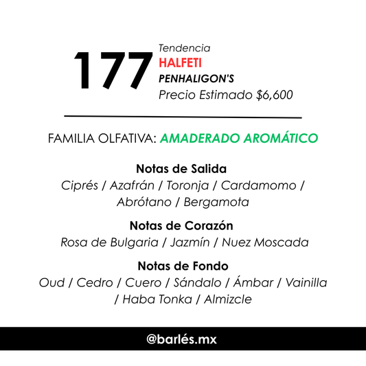 Elixir 177 Inspirado en Halfeti