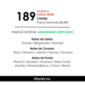 Elixir 189 Inspirado En Coco Noir