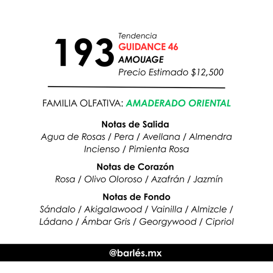Elixir 193 Inspirado en Guidance 46