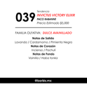 Elixir 039 Inspirado en Invictus Victory Elixir