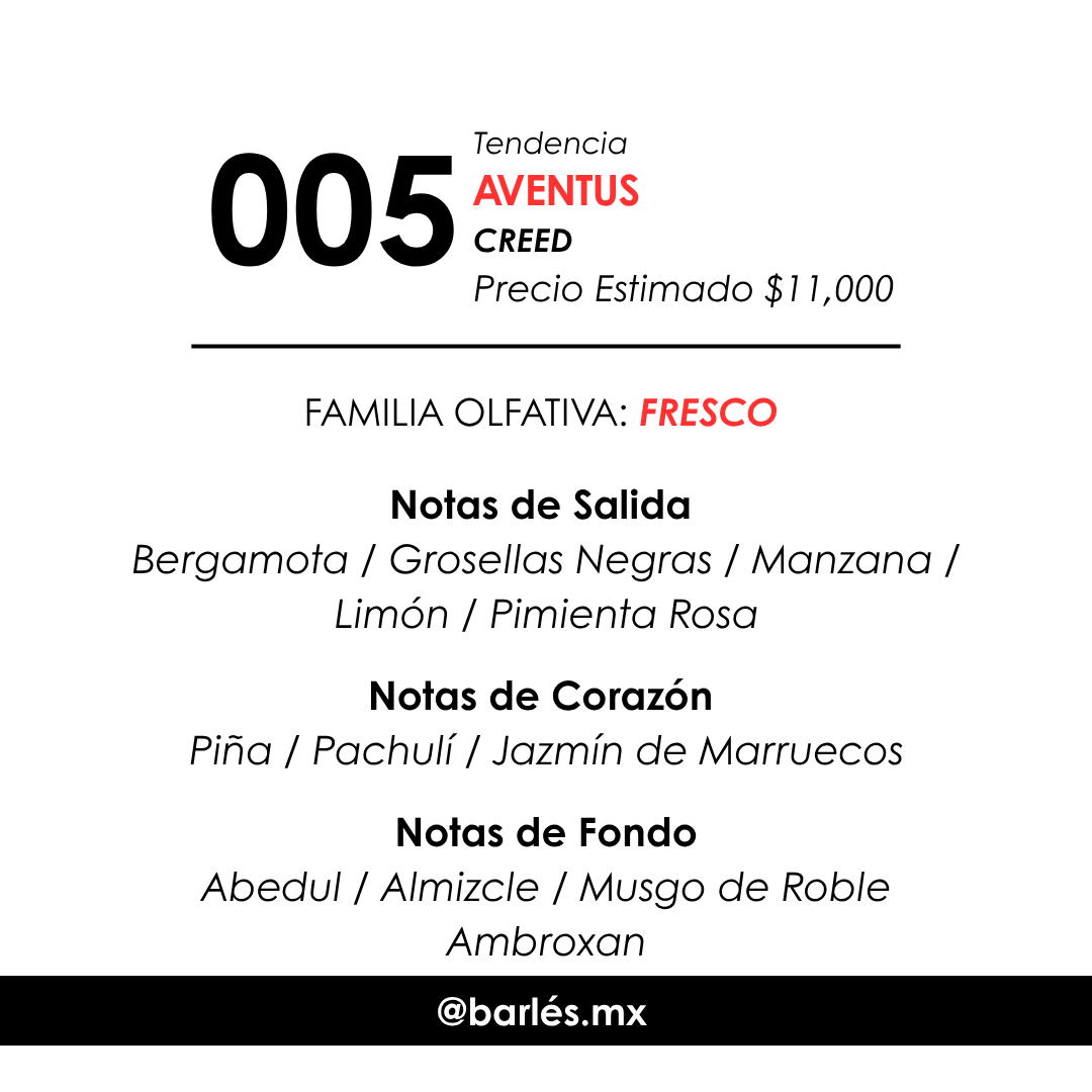 Elixir 005 Inspirado en Aventus