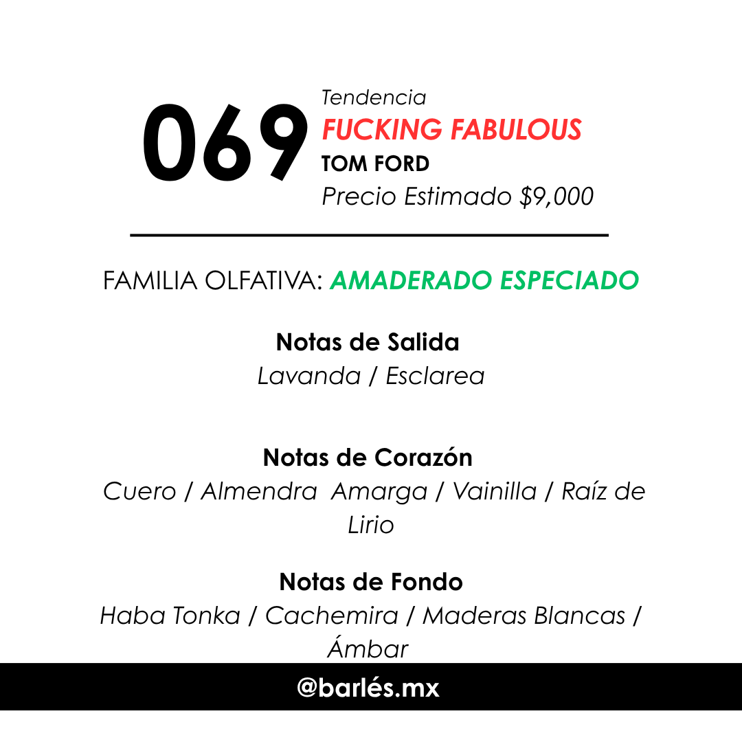 Elixir 069 Inspirado en Fucking Fabulous