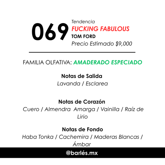 Elixir 069 Inspirado en Fucking Fabulous