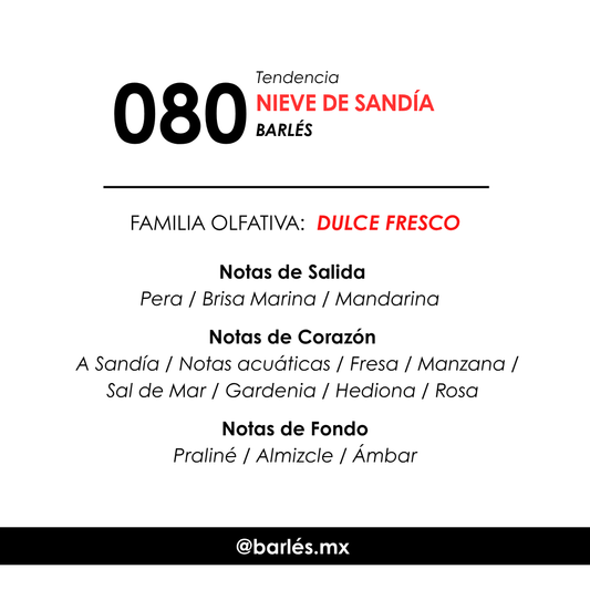 Elixir 080 Nieve de Sandía