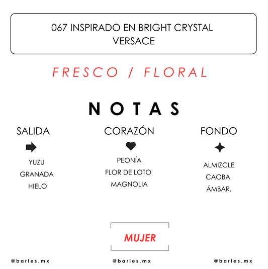 Elixir 067 Inspirado en Bright Crystal