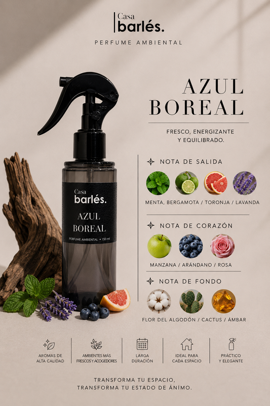 Ambiental Azul Boreal Inspirado en Tiendas Tommy