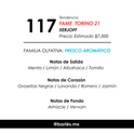 Elixir 117 Inspirado en Torino21