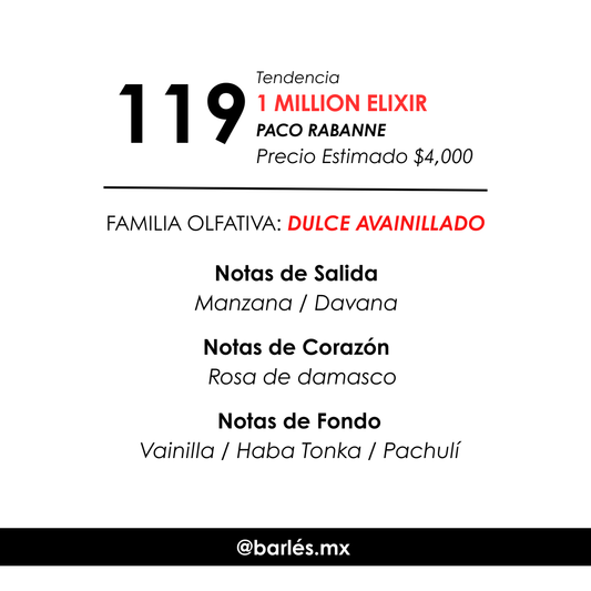 Elixir 119 Inspirado en 1 Million Elixir