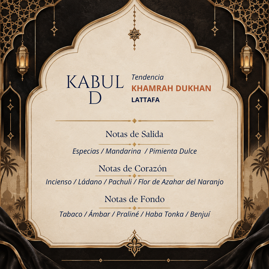 Perfume Kabul D Inspirado en Khamrah Dukhan