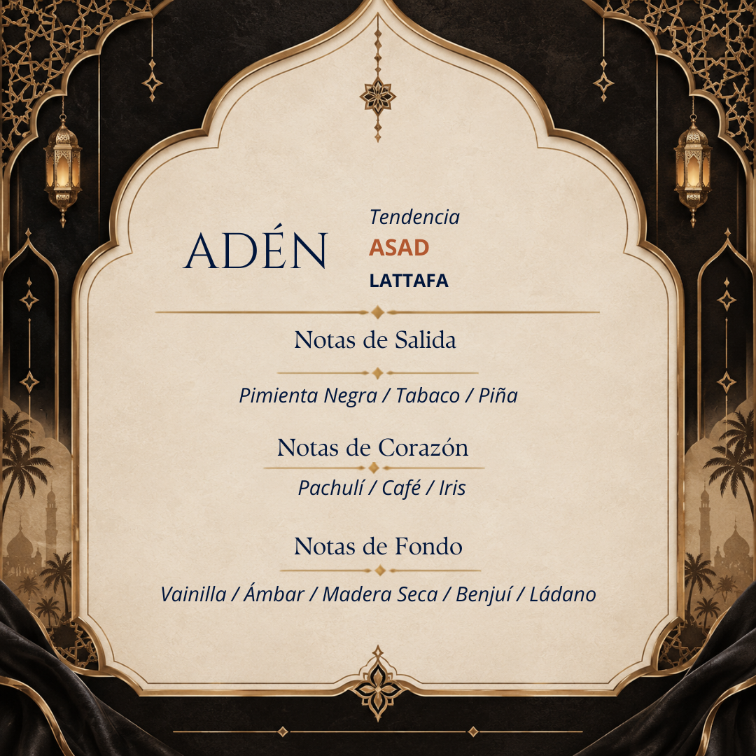 Perfume Adén Inspirado en Asad
