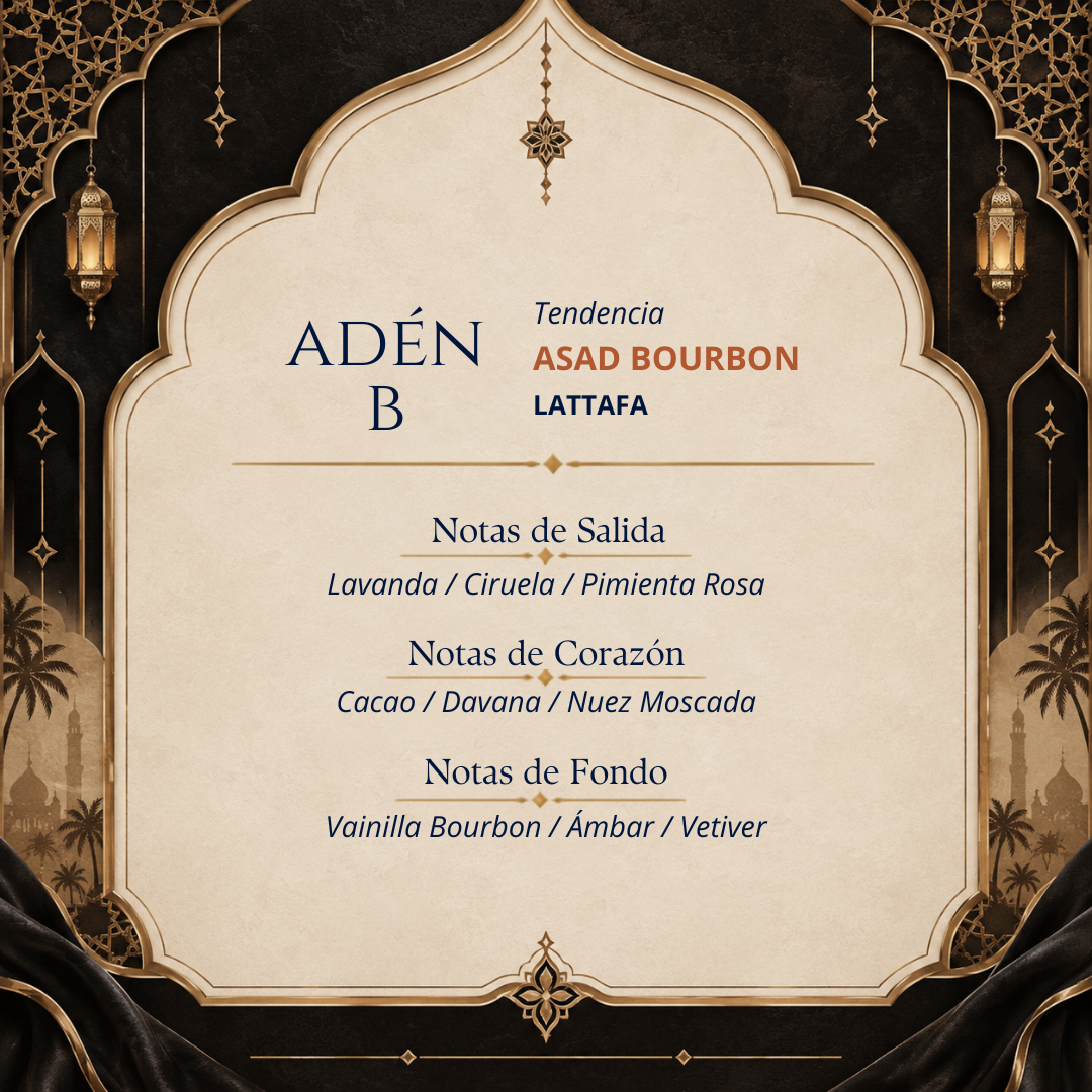 Perfume Adén E  Inspirado en Asad Elixir