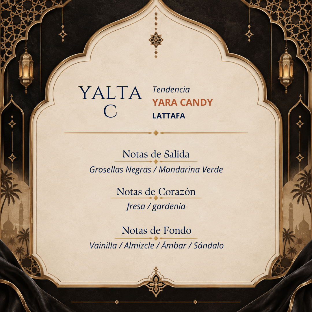 Perfume Yalta C Inspirado en Yara Candy