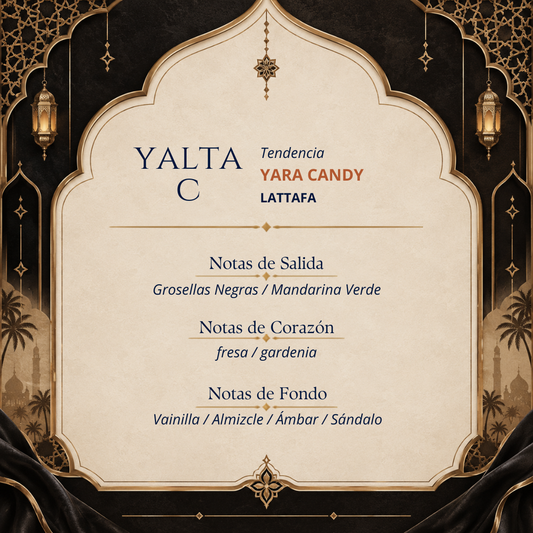 Perfume Yalta C Inspirado en Yara Candy