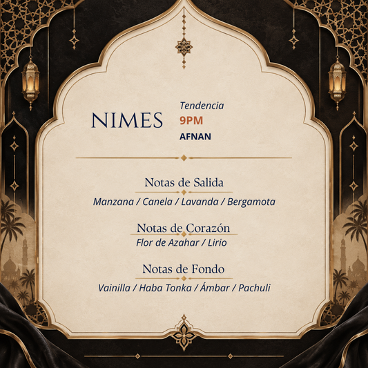Perfume Nimes Inspirado en 9pm Afnan
