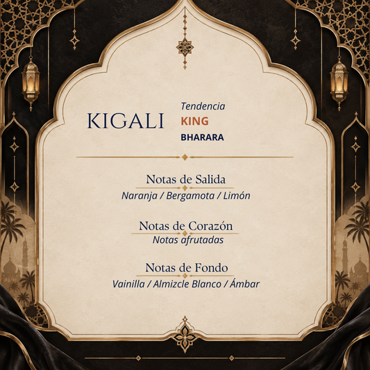Perfume Kigali Inspirado en King Bharara