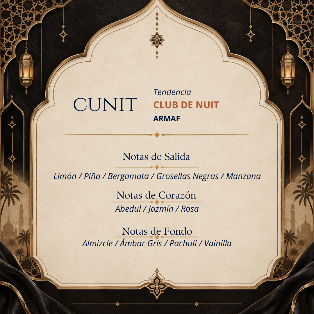 Perfume Cunit Inspirado en Club de Nuit Intense