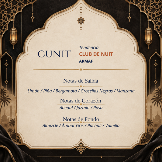 Perfume Cunit Inspirado en Club de Nuit Intense
