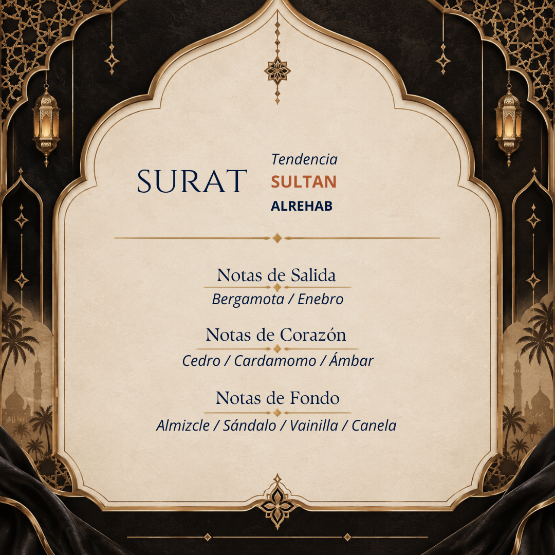 Perfume Surat Inspirado en Sultan Alrehab