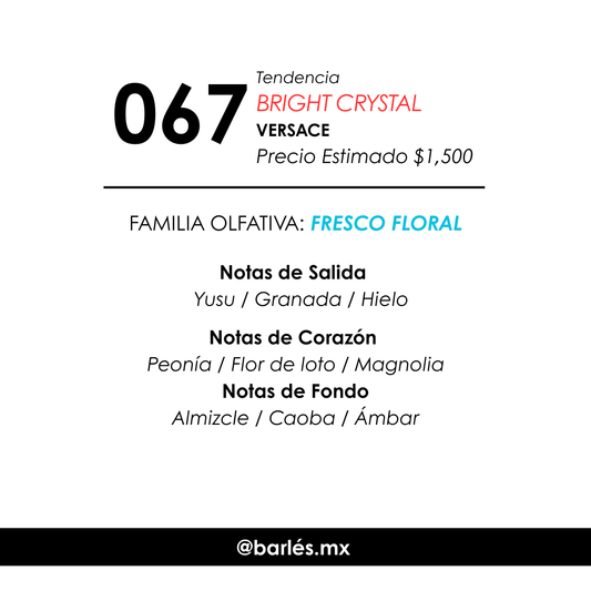 Elixir 067 Inspirado en bright crystal