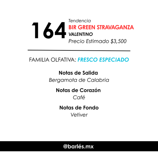 Elixir 164 Inspirado en Born in Roma Green Stravaganza